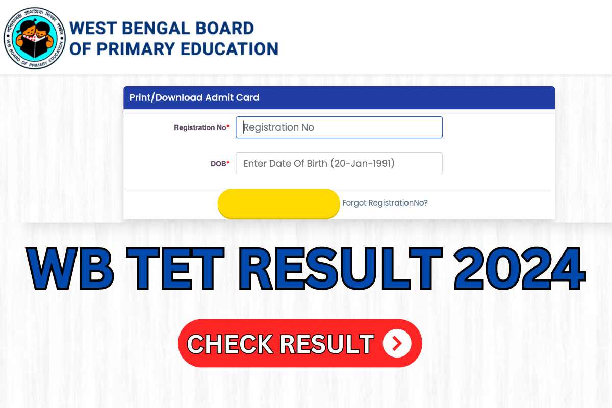 WB TET Result 2024