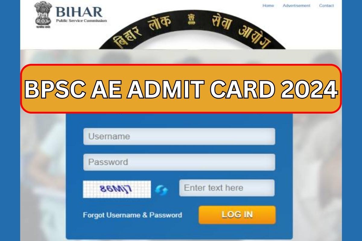 BPSC AE Admit Card 2024