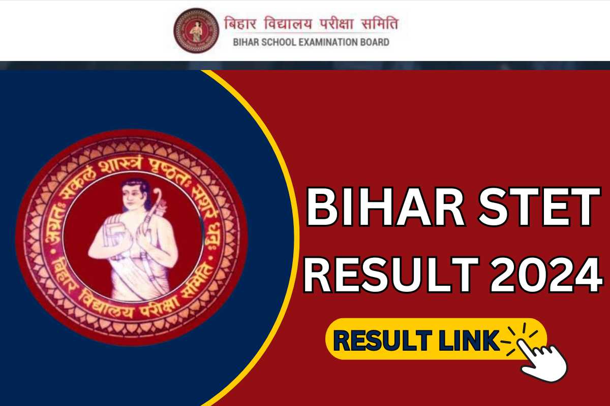 Bihar STET Result 2024 Cut Off Marks, Merit List