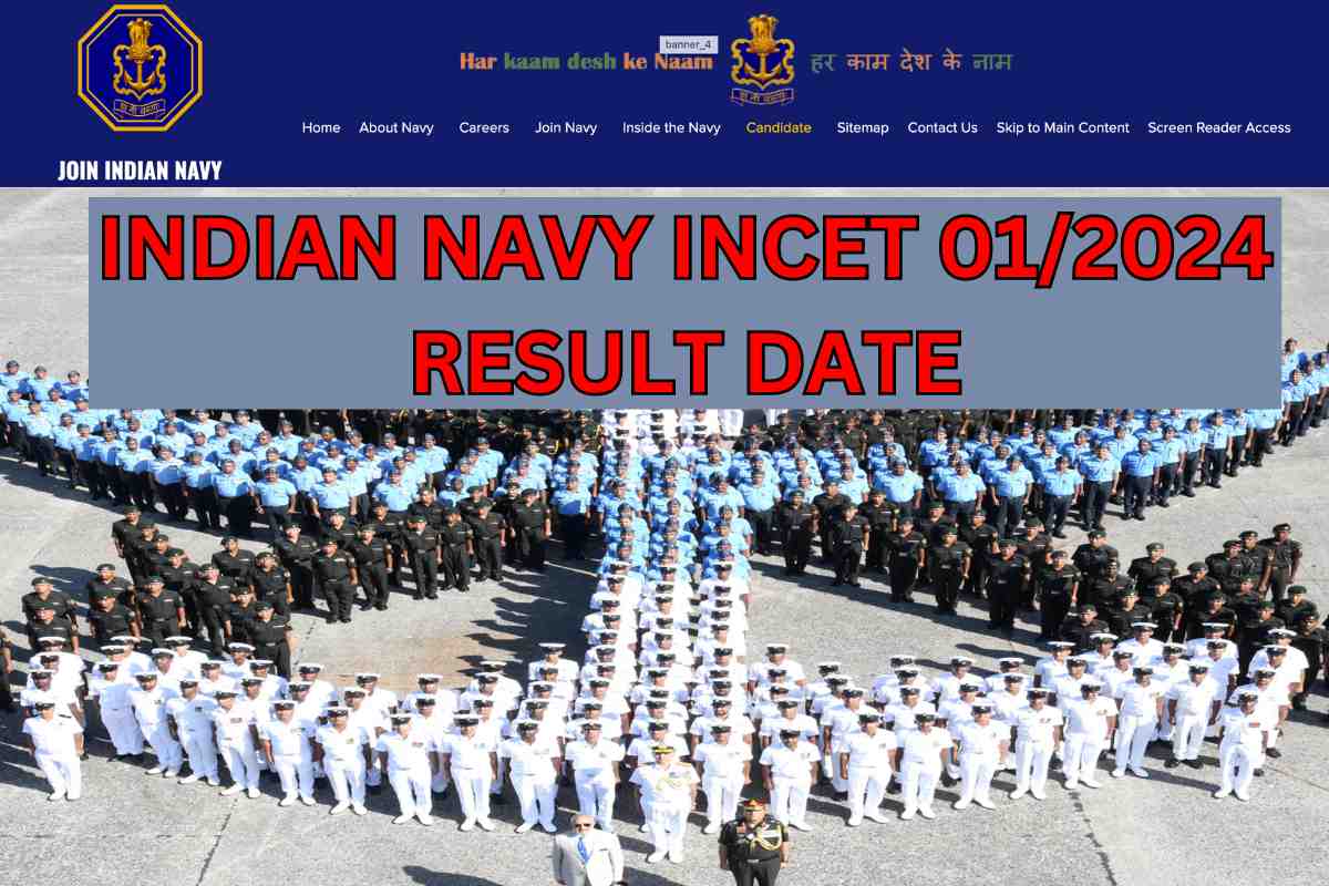 Indian Navy INCET 012024 Result Date