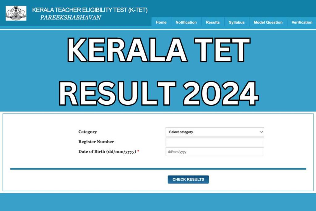 Kerala TET Result 2024