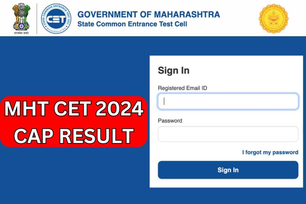 MHT CET 2024 CAP Result