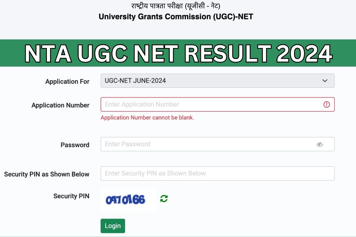 NTA UGC NET Result 2024