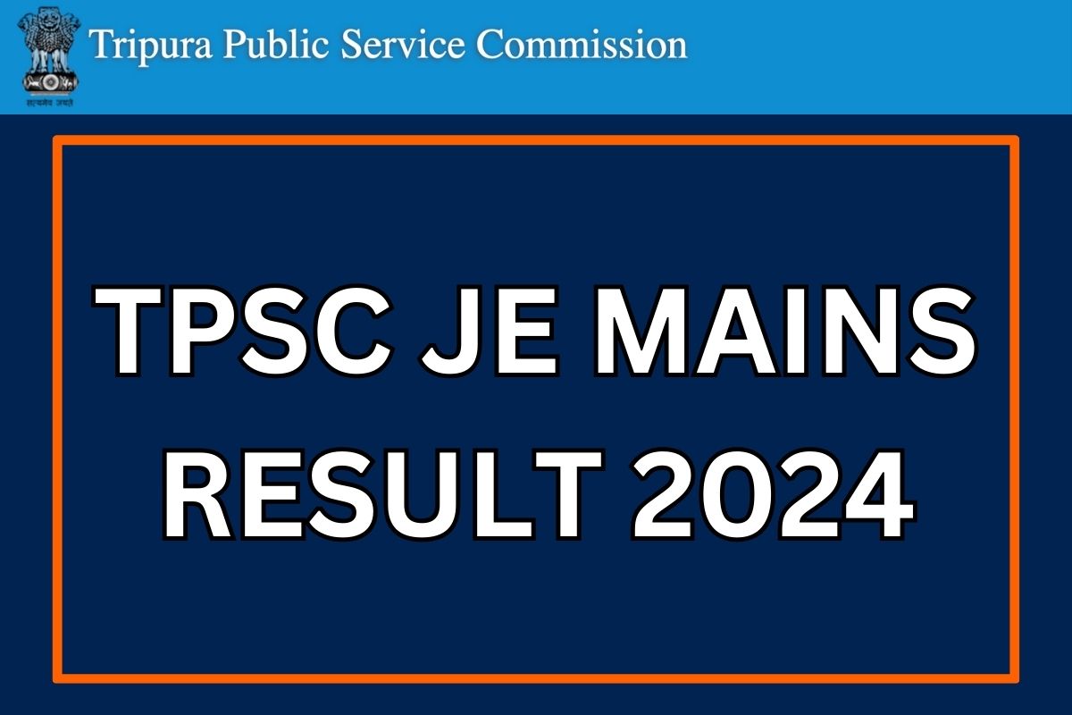 TPSC JE Mains Result 2024