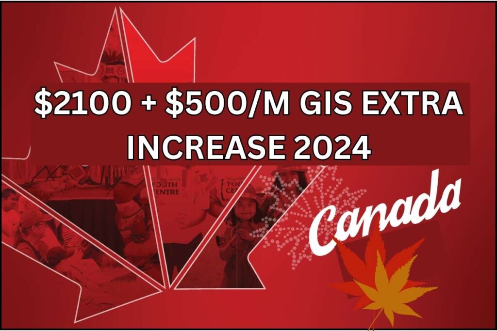 $2100 + $500M GIS Extra Increase 2024