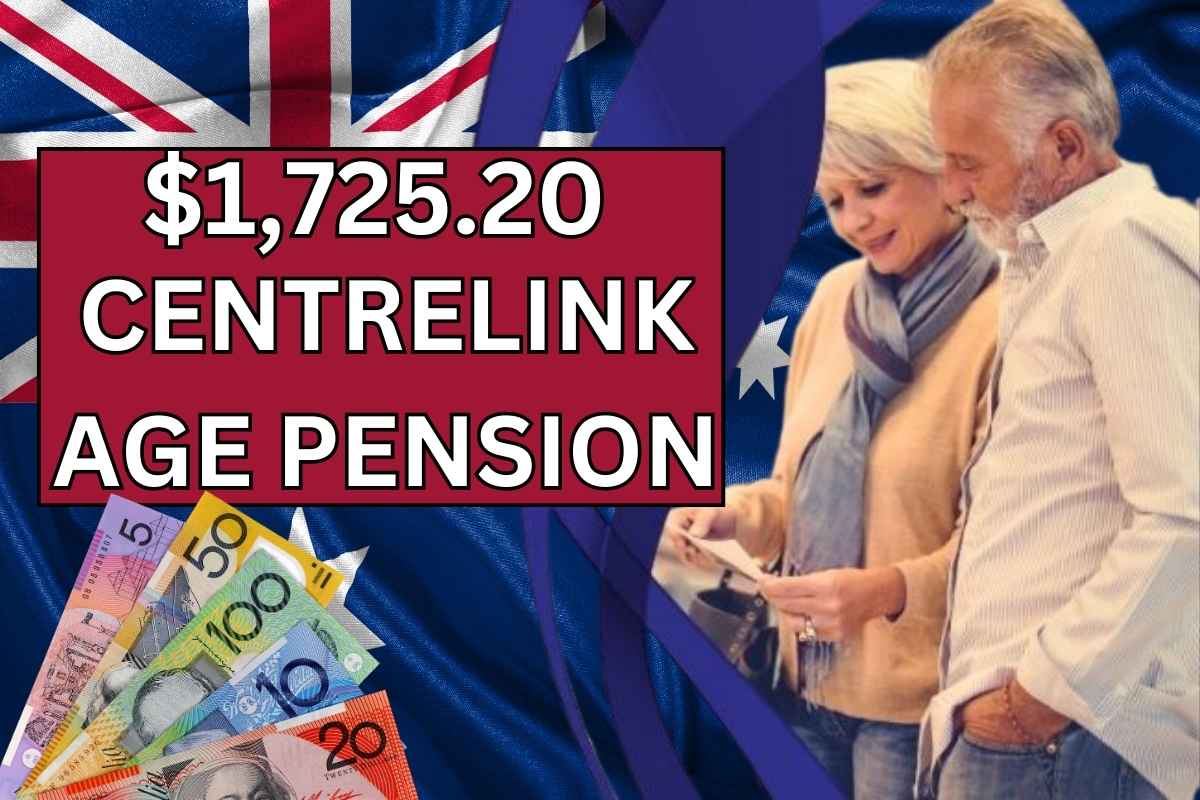 Centrelink $1,725.20 Age Pension Nov 2024