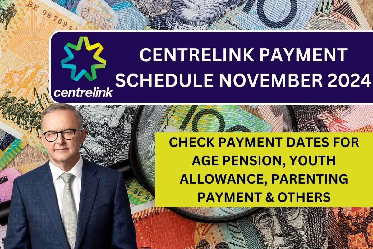 Centrelink Payment Schedule November 2024