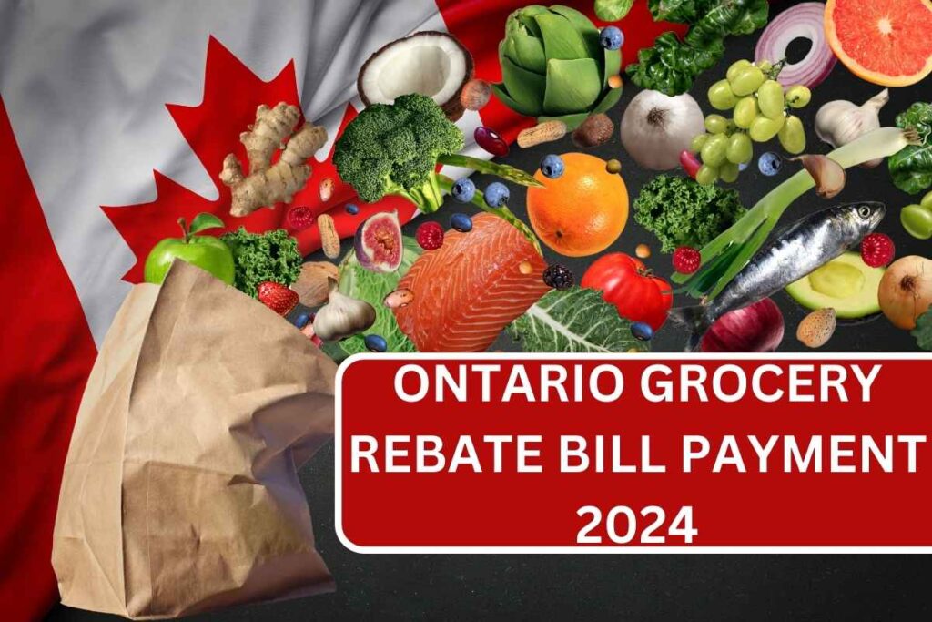 Ontario Grocery Rebate Bill Payment 2024 - Know Amount & Dates