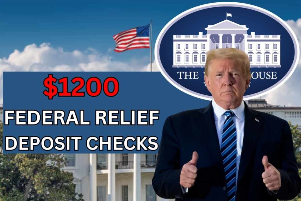 $1200 Federal Relief Deposit Checks 2024