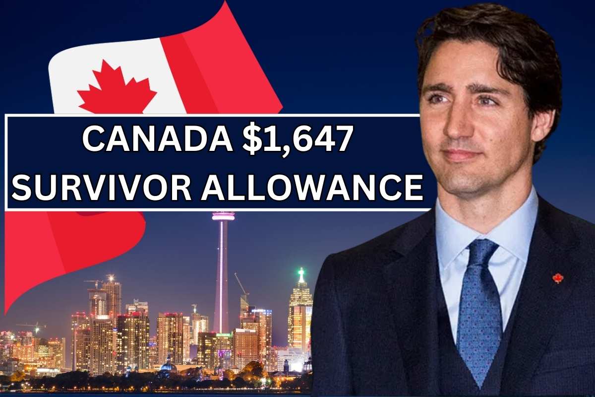 $1,647 Canada Survivor Allowance 2024