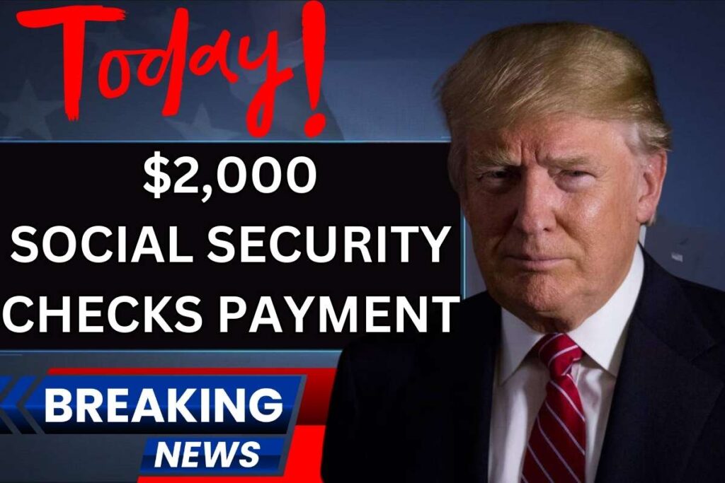 $2,000 Social Security Checks Payment Today! 