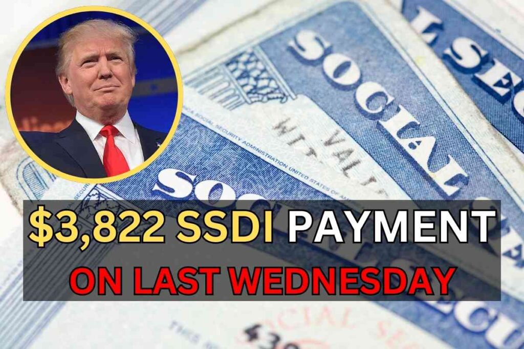 $3,822 SSDI Payment On Last Wednesday In November 2024