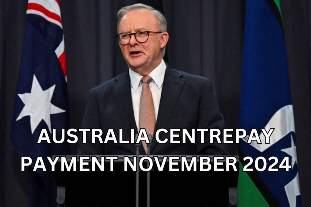 Australia Centrepay Payment November 2024