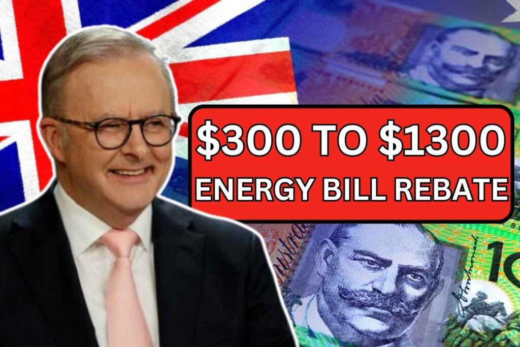 $300 To $1300 Energy Bill Rebate 2024