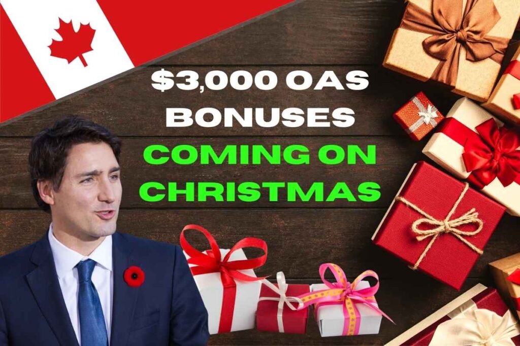 $3,000 OAS Bonuses Coming On Christmas! Check Eligibility, Complete News