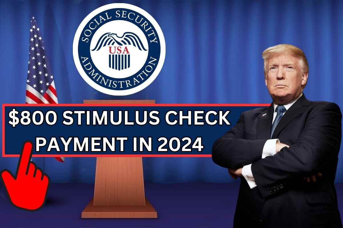 $800 Stimulus Check Payment in 2024