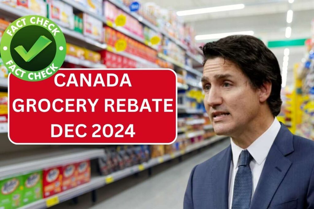 Canada Grocery Rebate Dec 2024: Check Amount, Payment Date & Eligibility