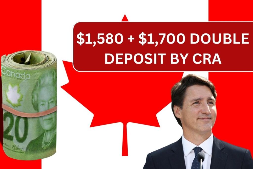 ⁠$1,580 + $1,700 Double Deposit By CRA