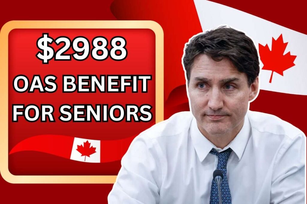 $2988 Monthly OAS Benefit For Seniors