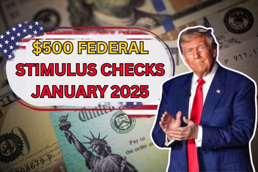 $500 Checks Coming in January 2025