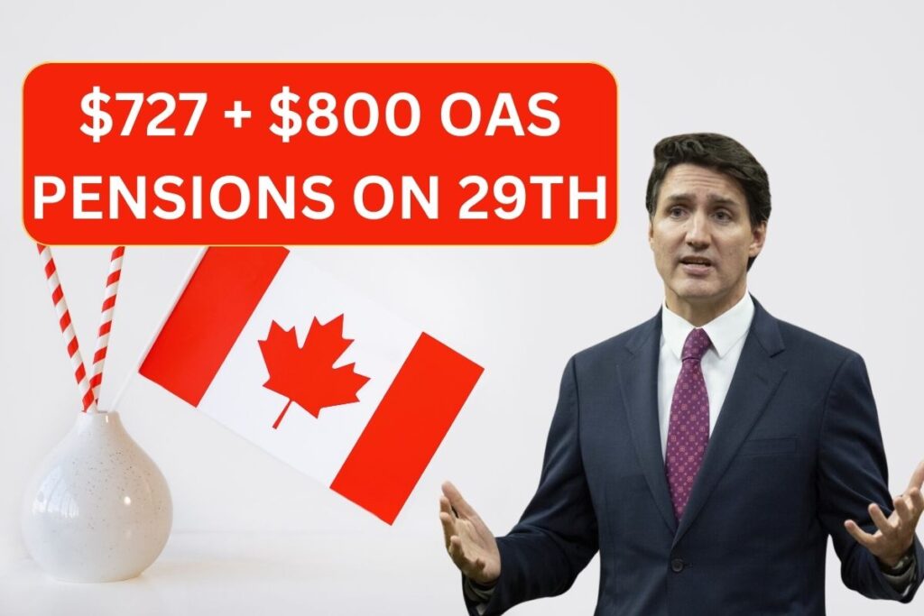 ⁠$727 + $800 OAS Pensions Benefits Coming on January, 29