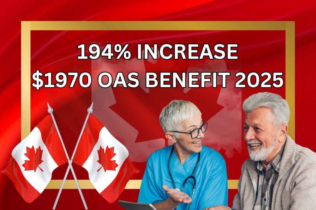 194% Increase In OAS Payment $1970 March 2025