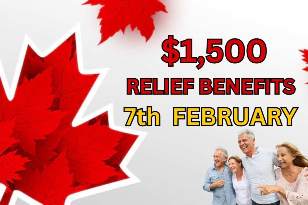 CRA Announces! $1,500 Relief Benefits for All Pensioners In Canada On 7th February 2025